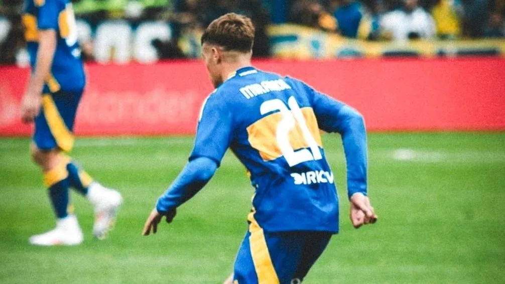 Debutó Miramón y jugó sus primeros 45 minutos en Boca